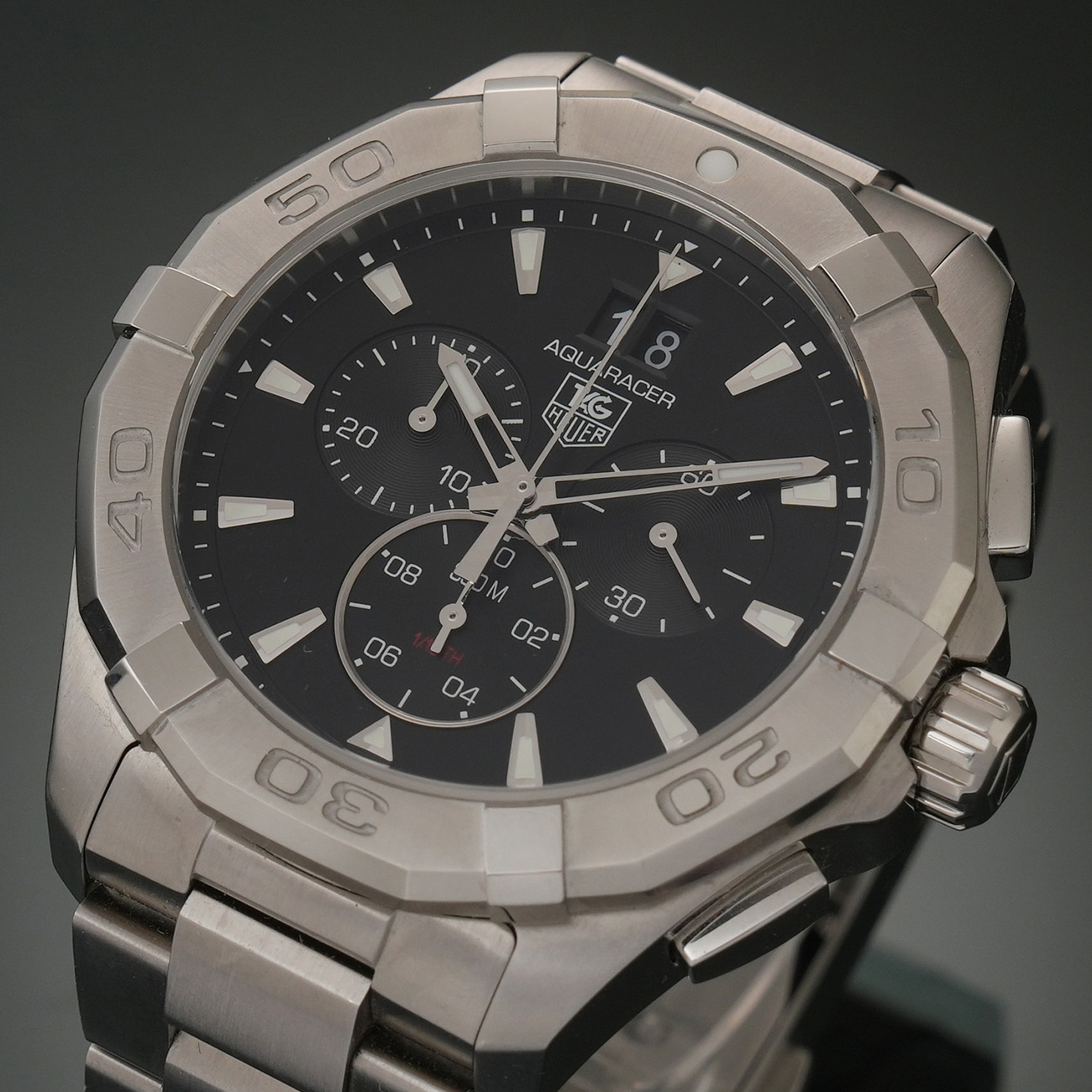 TAG HEUER(USED)태그호이어 아쿠아레이서 크로노 CAY1110